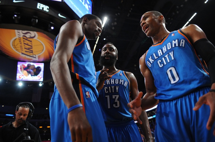 雷霆三少得分全部進入歷史前20！他們是NBA歷史最大的如果嗎？